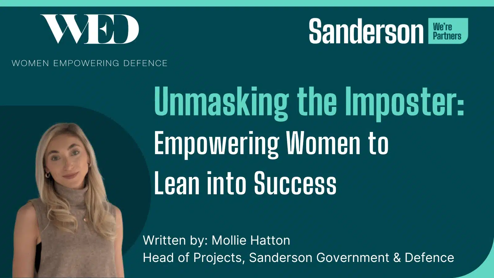 Unmasking the Imposter: Empowering Women to Lean into Success