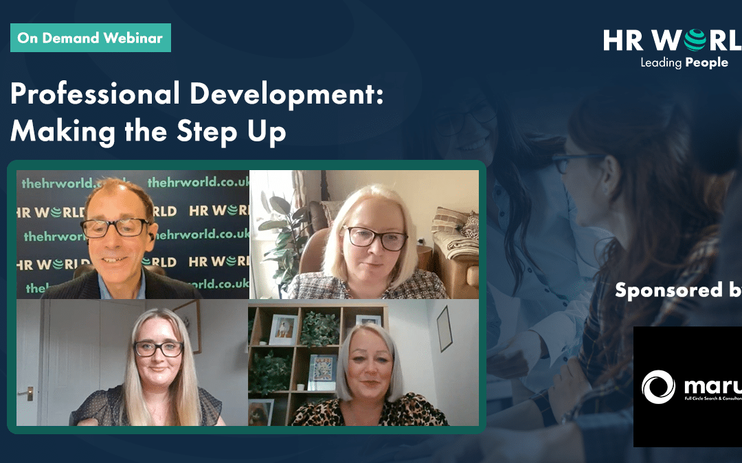 professional development making the step up