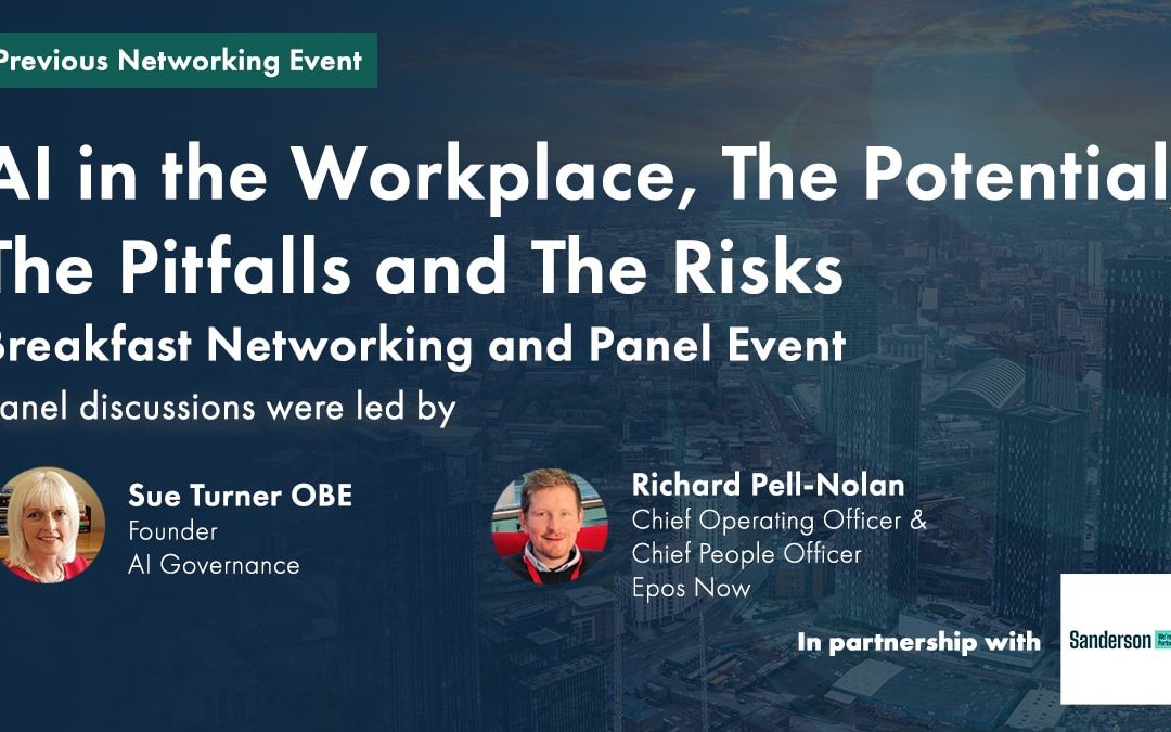 AI in the workplace breakfast meeting