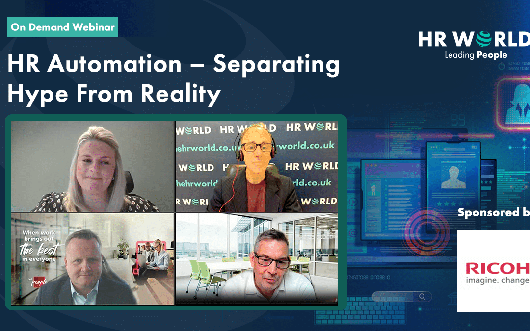 on demand webinar - hr automation – separating hype from reality webinar