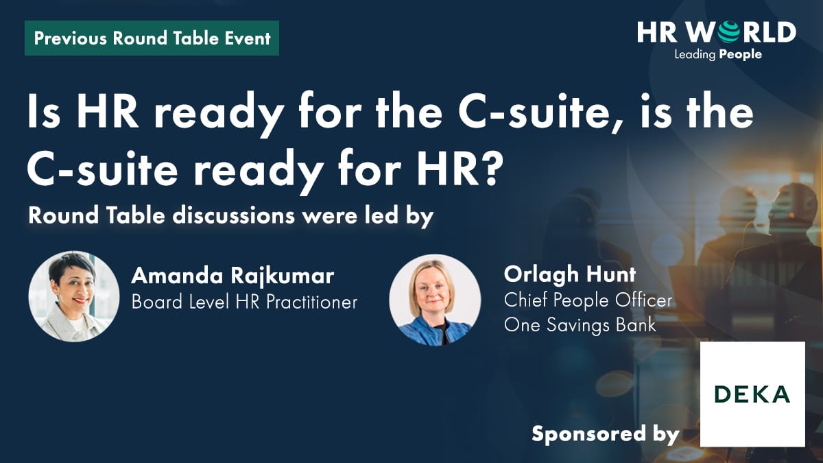 Is HR ready for the C-suite, is the C-suite ready for HR?
