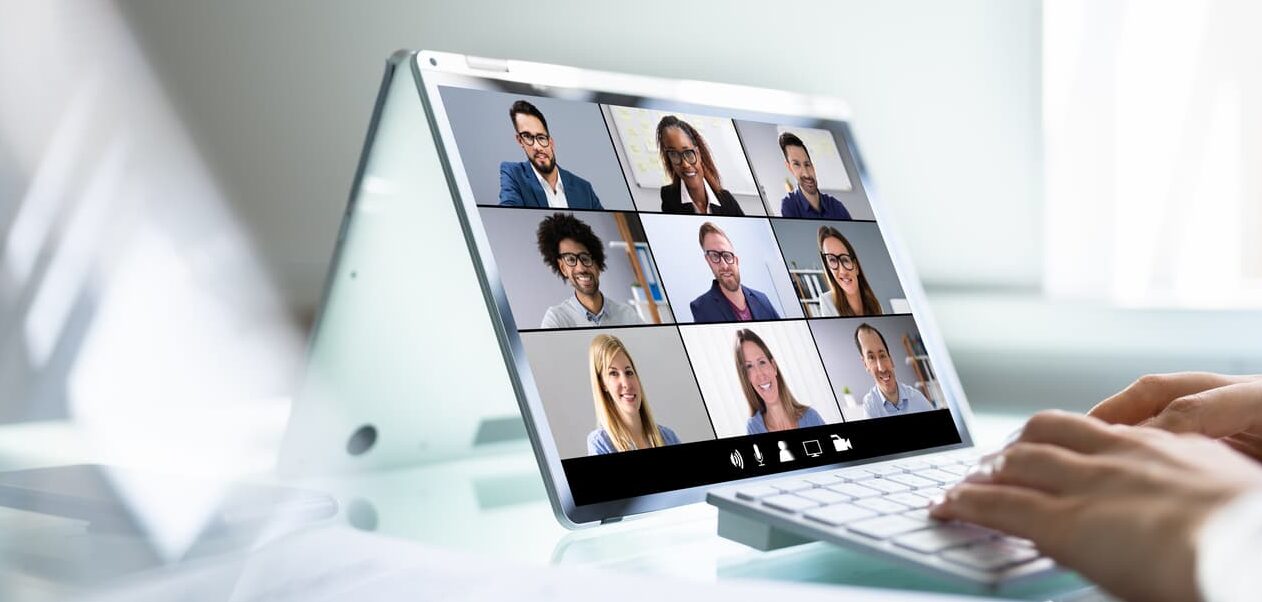 black woman virtual conference call