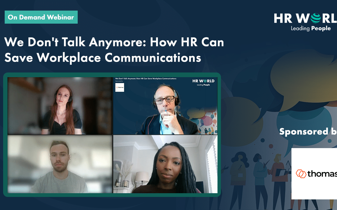 How HR Can Save Workplace Communications on demand webinar