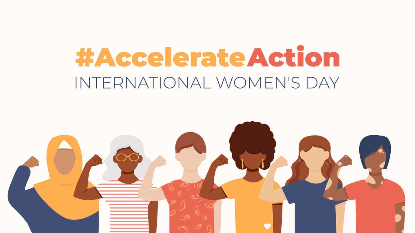 banner women's day