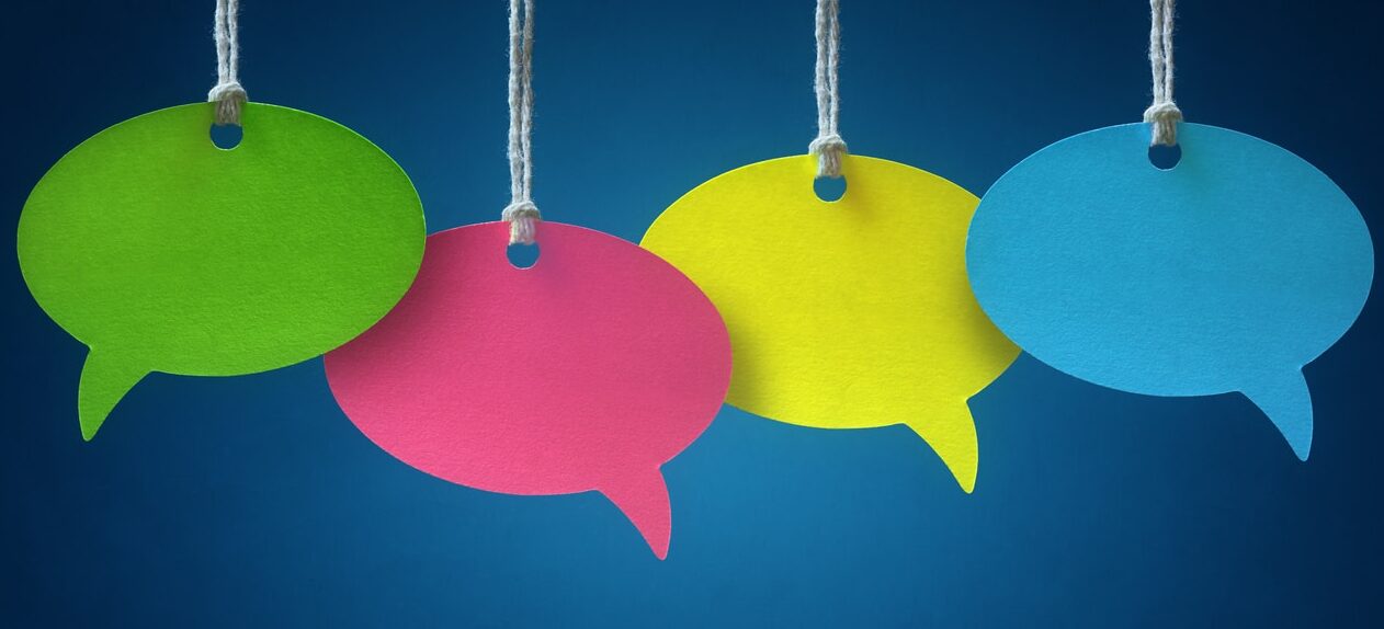 speech bubbles