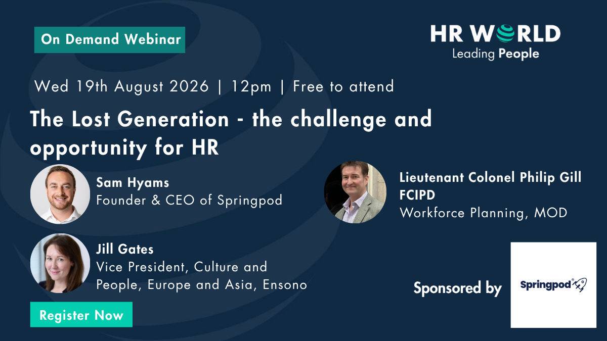 The Lost Generation – the challenge and opportunity for HR